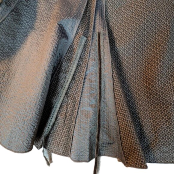 Chagall Women's Panelled Skirt with Lace and Velvet Ribbon Accents - Picture 4 of 6